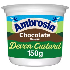 Ambrosia Ready To Eat Chocolate Flavour Devon Custard Pot