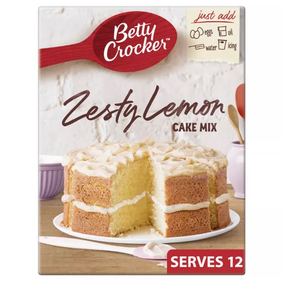 Betty Crocker Zesty Lemon Cake Mix