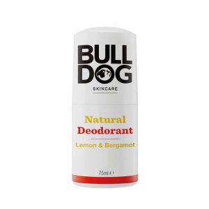 Bull Dog Lemon & Bergamot Natural Deodorant 75ml