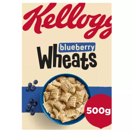 Kellogg's Wheats Blueberry Breakfast Cereal