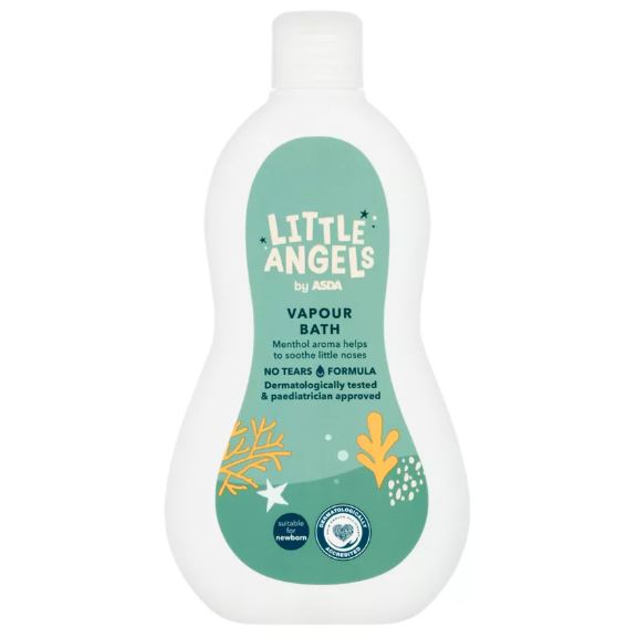 LITTLE ANGELS by ASDA Vapour Bath 500ml