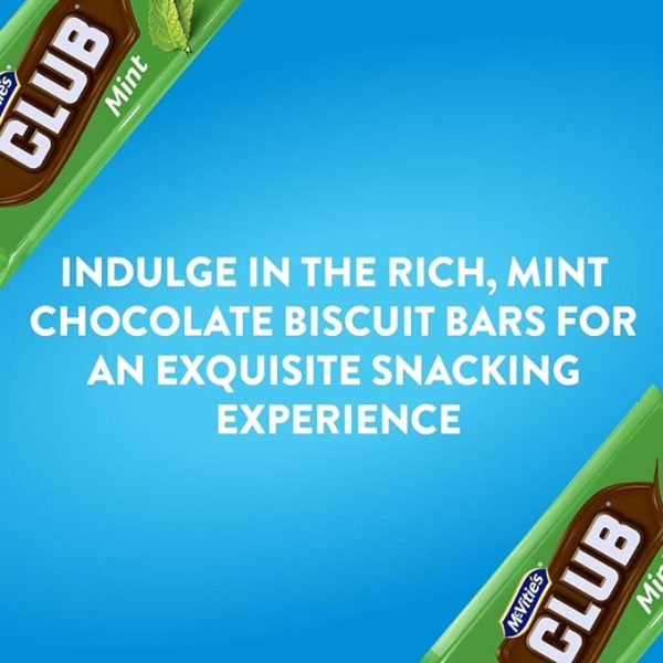 McVitie's Club Mint Chocolate Biscuit