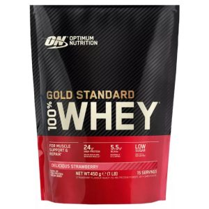 Optimum Nutrition Gold Standard 100% Whey Delicious Strawberry 450g