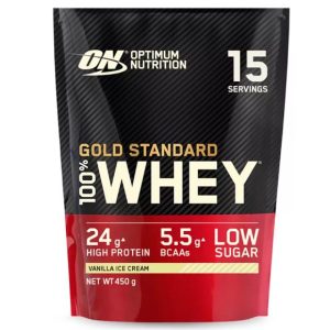 Optimum Nutrition Gold Standard 100% Whey Vanilla Ice Cream 450g