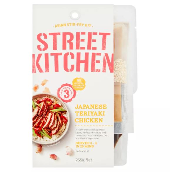 Street Kitchen Japanese Teriyaki Chicken Stir Fry Kit