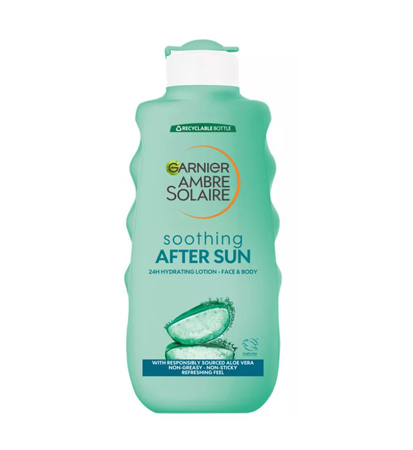 garnier soothing after sun