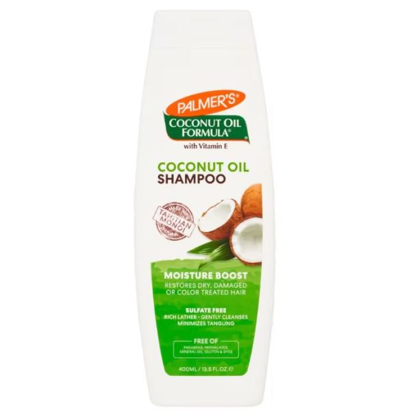 palmer's cocoa butter formula with vitamin e coconut oil shampoo moisture boost