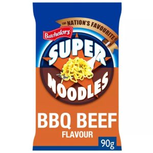 Batchelors Super Noodles BBQ Beef Flavour Instant Noodle Block 90g