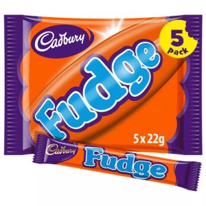 Cadbury Fudge Chocolate Bars 5 Pack