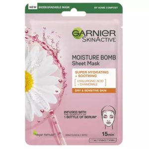 Garnier SkinActive Moisture Bomb Camomile Hydrating Sheet Face Mask