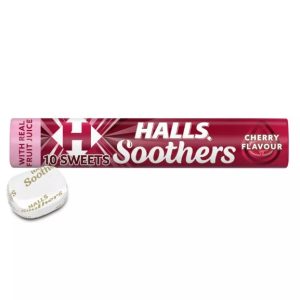 Halls Soothers Cherry Lozenges