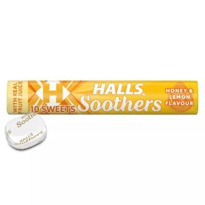 Halls Soothers Honey & Lemon Lozenges