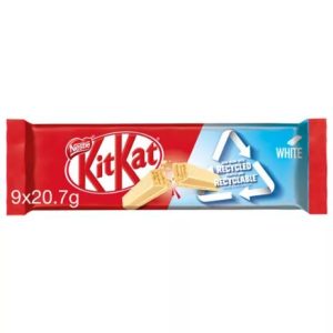 Kit Kat 2 Finger White Chocolate Biscuit Bar Multipack