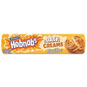 McVitie's Hobnobs Vanilla Creams Biscuits 160g