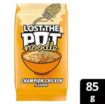 Pot Noodle Champion Chicken Lost The Pot Noodle