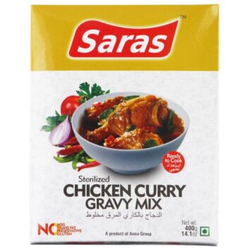 Saras Chicken Curry Gravy Mix - 400 gm