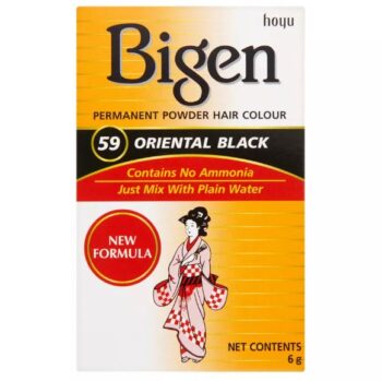 Bigen Permanent Powder Hair Colour Oriental Black