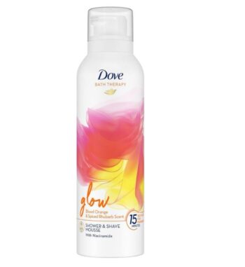 Dove Bath Therapy Glow Shower and Shave Mousse 200ml