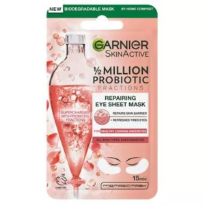 Garnier SkinActive Probiotic Repairing Eye Sheet Mask with Probiotic Fractions