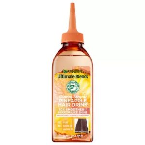 Garnier Ultimate Blends Glowing Lengths Pineapple Hair Drink Lamellar Rinse Out Conditioner