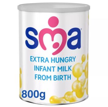 SMA Extra Hungry Infant Milk from Birth