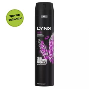 Combo Lynx Excite Body Spray Deodorant 250ml-01