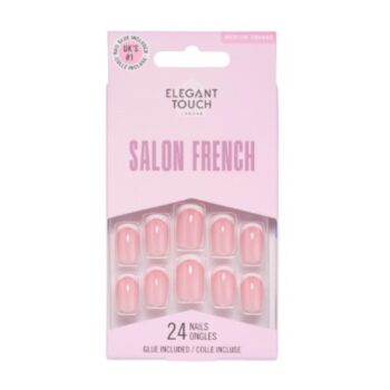 elegant-touch salon french| long lasting | durability | french - manicure