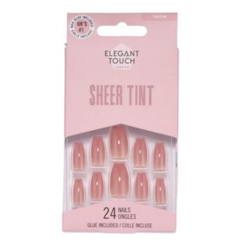 Elegant Touch Sheer Tint 24 Nails | durable |long-lasting | natural-look | salon-quality