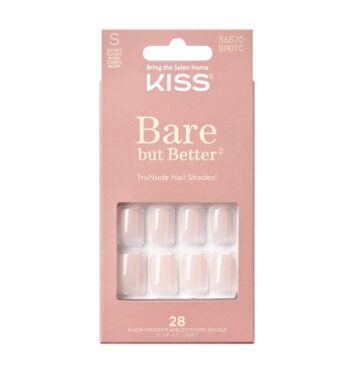 Kiss 28 Long Bare But Better TruNude Nail Shades | elegant look | long lasting | comfortable |