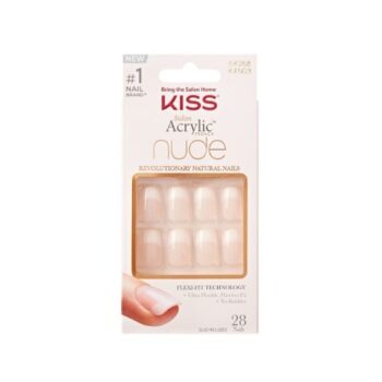 Kiss 28 French Nude Nails Cashmere | cashmere-look | professional-finish | salon quality | french manicure