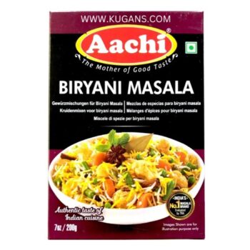 Aachi Biryani Masala 100g – premium Indian spice mix for traditional and aromatic biryani.