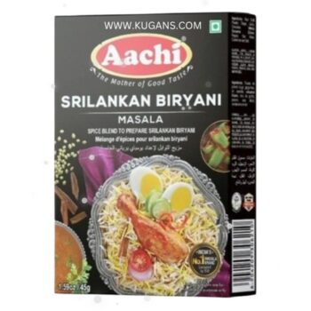 Aachi Sri Lankan Biryani Masala 45g – authentic spice blend for Sri Lankan-style biryani.