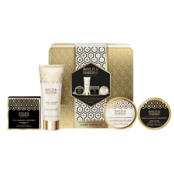 Baylis & Harding Signature Collection Luxury Pamper Tin | VEGAN FFRIENDLY | REUSABLE TIN