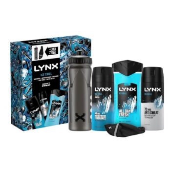 Lynx Gift Set for Him – Ice Chill 5-Piece Collection | LONG LASTING FRESH | ICY FRAGRANCE