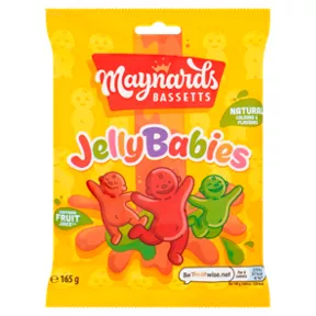 Maynards Bassetts Jelly Babies 165g