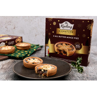 Mr Kipling Signature Collection All Butter Mince Pies | BUTTERY PASTRY | 100% NATURAL FLAVOUR