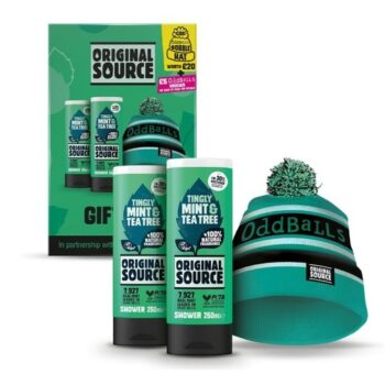 Original Source x Oddballs Gift Set with Shower Gel and Hat