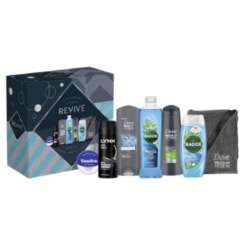 Radox, Dove, Lynx & Vaseline Gift Set Revive Edit Collection Box 7 Piece