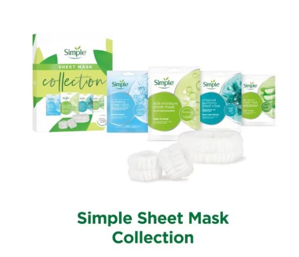 Simple Moisturising Gift Set Sheet Mask Collection