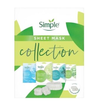 Simple Moisturising Gift Set Sheet Mask Collection | perfect gift | gentle skin