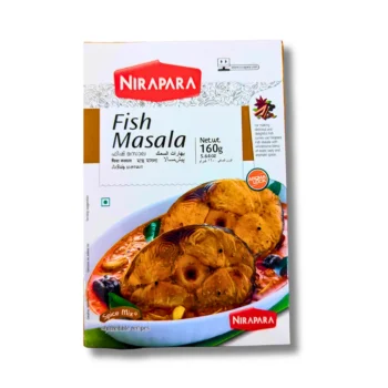 Nirapara Fish Masala 160g – aromatic and flavorful spice mix for fish curries and fried fish.