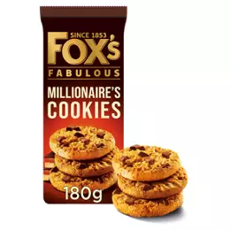 Fox's Fabulous Millionaire's Cookies 180g